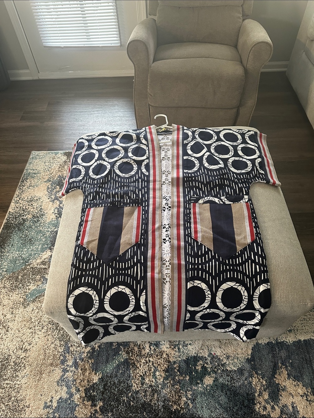 African print kimono Jacket